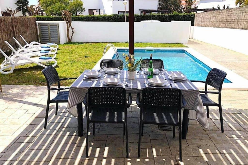 Villa D'Aina * Propiedad Privada Con Piscina Cala en Bosch Kültér fotó