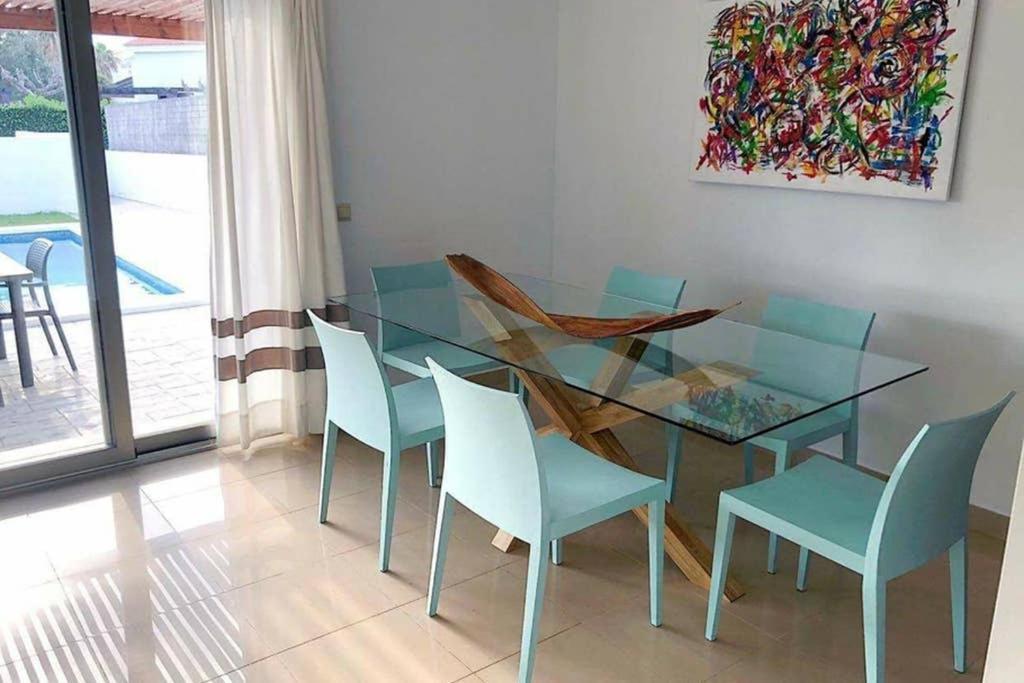 Villa D'Aina * Propiedad Privada Con Piscina Cala en Bosch Kültér fotó